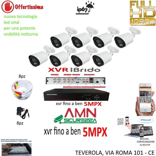 Kit videosorveglianza cloud - videosorveglianza,