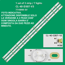 KIT 3 BARRE STRIP 7 LED TV