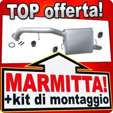 Silenziatore Posteriore per