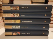 Protagonisti della Storia alcuni volumi in vendita anche singolarmente