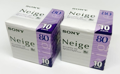 Nuovo sony 80 neige md - sony,