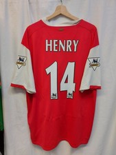 Maglia Calcio Arsenal Home 2006/07 Henry  Shirt Trikot Maillot