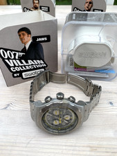 GANASCE. 007 Collezione Villain di Swatch 2008. La spia che mi amava. Mai indossato