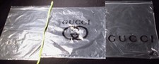 3 Buste confezioni Gucci autentiche Trasparenti sacche dust bag