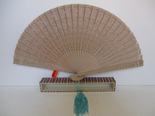 Elegante ventaglio sandalo - elegante,