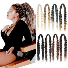 24"Curly Dreads Ombre Wavy