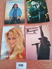 4 cartoline personaggi famosi