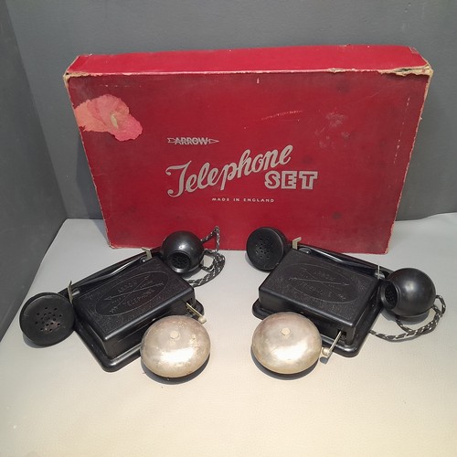 Vintage telephone set - telephone,