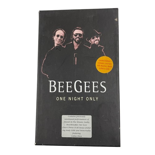 Bee gees one - night, vhs