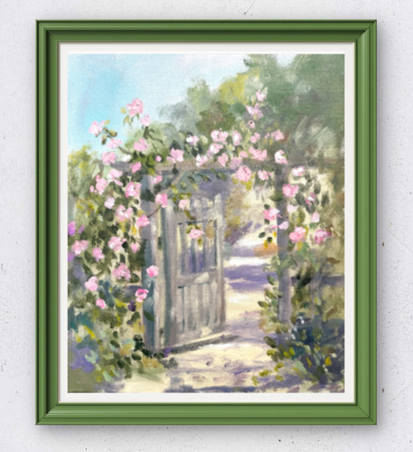Original cottage garden gate