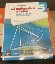 Sasso LA MATEMATICA A COLORI 5 - Ediz. Azzurra Petrini