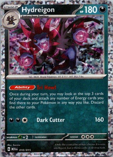 Hydreigon 010 015 holo - hydreigon, promo