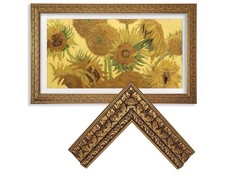 Cornice vintage in legno di