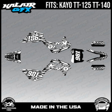 Graphics Kit for Kayo Pit Bike