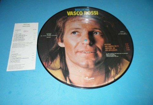 Vasco rossi picture disc - lp,
