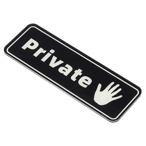 Private porte enseigne - private,