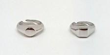 ANELLO IN ARGENTO 925 TIMBRO MIGNOLO TONDO/QUADRATO LISCIO (NCA0125, NCA0126)