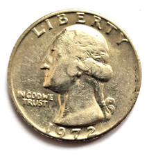 🎻 ¼ Dollar 1972 Washington