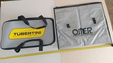 2 Borse per pesci, surfcasting, barca. Tubertini 55 × 30 × 26 cm. Omer 65×55 cm.