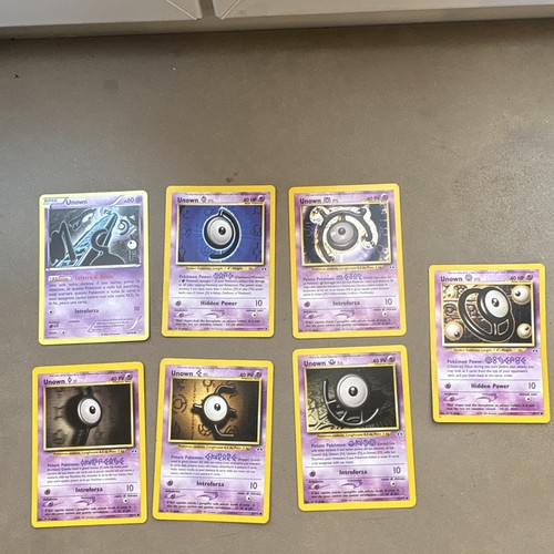 Pokémon neo discovery unown - neo,
