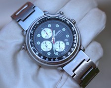 Orologio Seiko Italian Tuna Orange ref. Y187-7A30 cronografo quarzo vintage raro