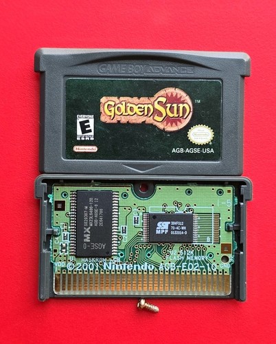 Golden sun game - golden, advance