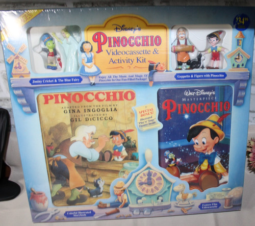 Disney pinocchio videocassette - disney,