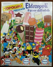 ELDOROPOLI ?PIANO DI GIOCO DELL' OCA TABELLONE Eldorado TOPOLINO DISNEY Gelati
