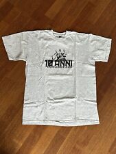 T-shirt Lo Di Zoo 105 - 10 ANNIVERSARIO Tg M  Grigio