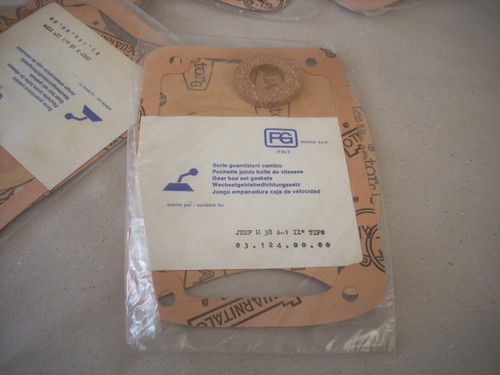 Guarnizioni cambio jeep 38 - jeep, m