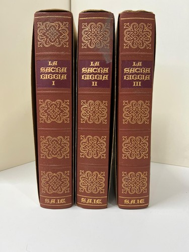 Sacra bibbia volumi - la, 3