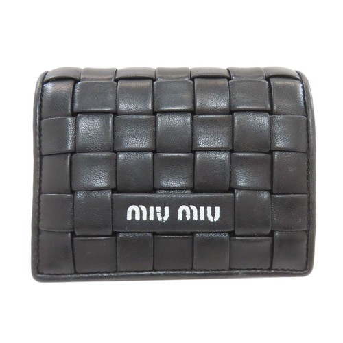 Miumiu portafoglio bifold - miumiu,