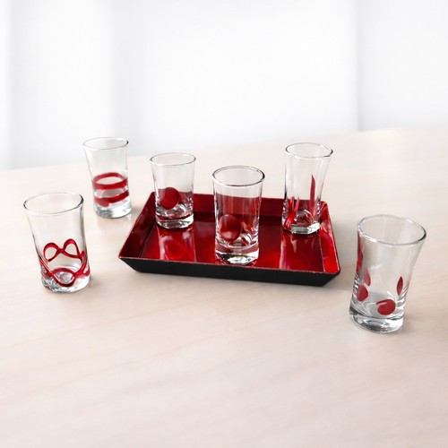 Set bicchieri shot con - set,