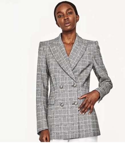 Giacca blazer doppiopetto zara - blazer,