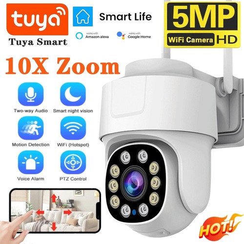 Telecamera ptz wifi tuya - telecamera,
