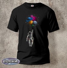 T-shirt astronauta pianeta