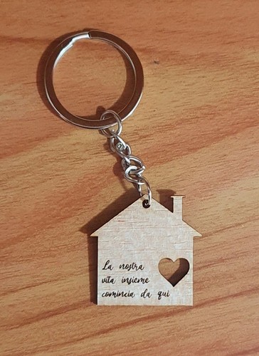 Portachiavi casa nuova pezzi - nuova, 2