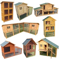 Conigliera in legno conigliera recinto all'aperto gabbia per conigli beccuccio per piccoli animali stalla ?
