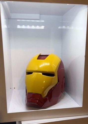 Iron man helmet casco 15cm - iron,