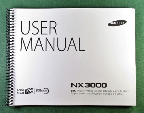 Samsung nx3000 manuale utente - samsung,