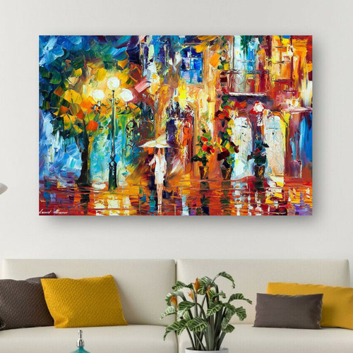 Leonid afremov abito - leonid, bianco