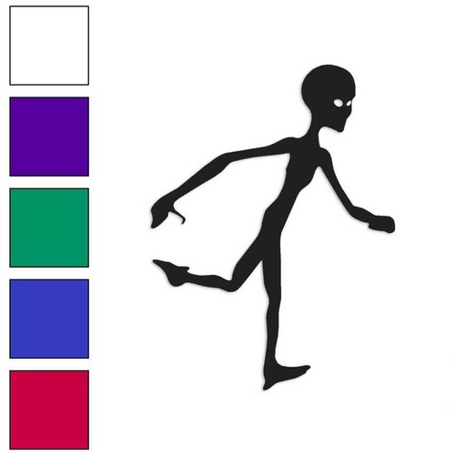 Alien abductor adesivo - alien,