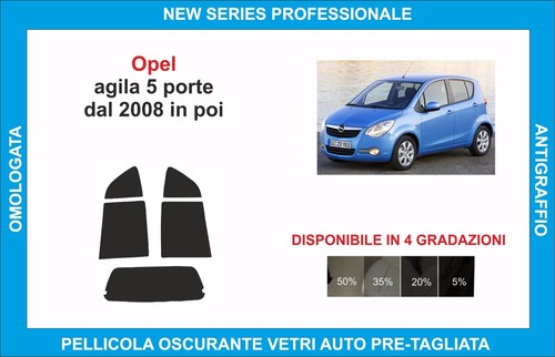Pellicole oscuranti vetri opel - vetri,