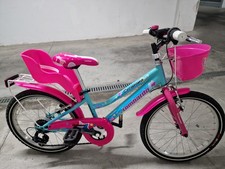 BICI BIMBA LOMBARDO CREMONA 20 CELESTE/FUCSIA con marce come nuova