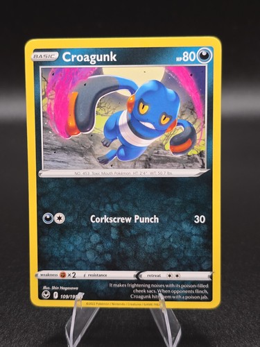 Croagunk common swsh12 - croagunk,
