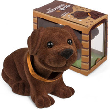 Cane Oscillante Marrone Scuro