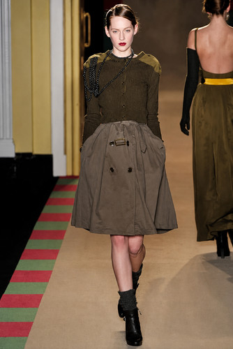 Gonna passerella trench - da,