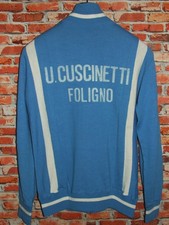 EROICA MAGLIA GIACCA SHIRT BICI CICLISMO VINTAGE 70'S FOLIGNO 50% LANA
