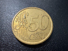 Moneta 50 centesimi di euro