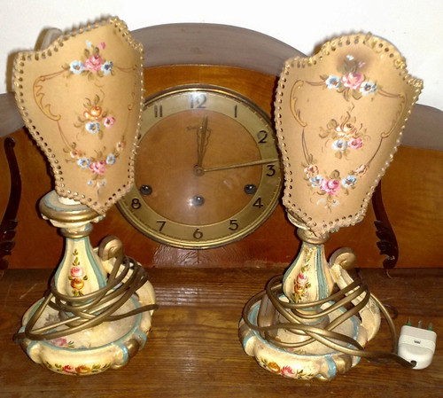 Lampade legno dipinto - ,
